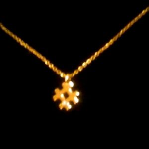 Gold Plated # Necklace